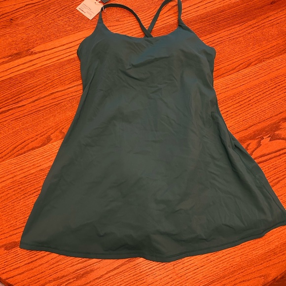 HALARA Teal Mini Dress - Picture 4 of 13